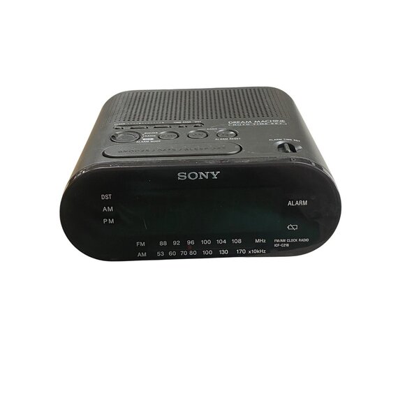 Sony Dream Machine AM/FM Clock Radio Model ICF-C218 - Picture 1 of 8